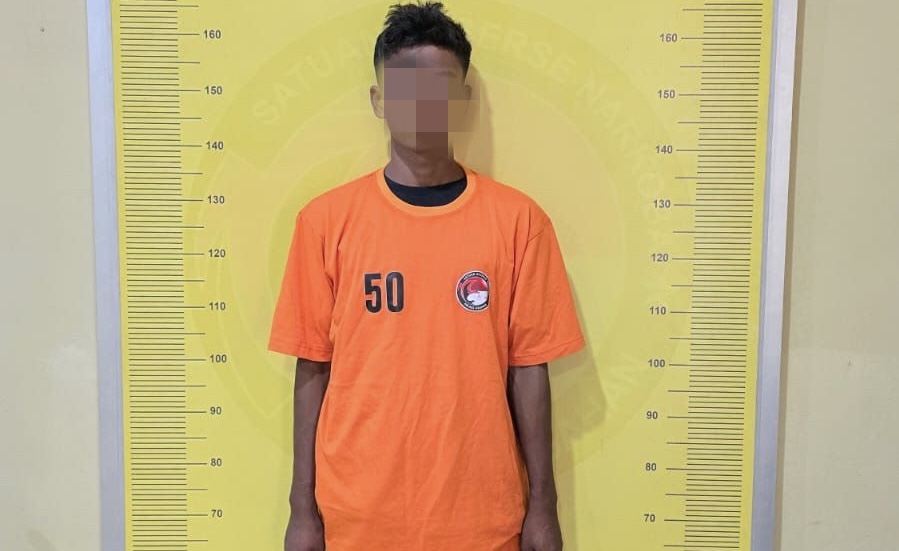 Maling Motor Bawa Ganja saat Beraksi Berakhir Digebuki