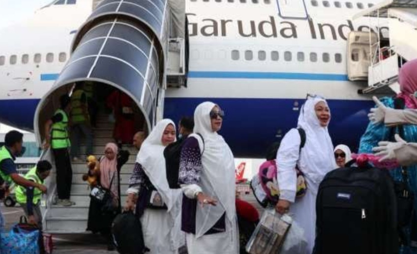 Kloter 9 Tiba di Medan, 1 Jamaah Haji Sakit dan Tunda Kepulangan