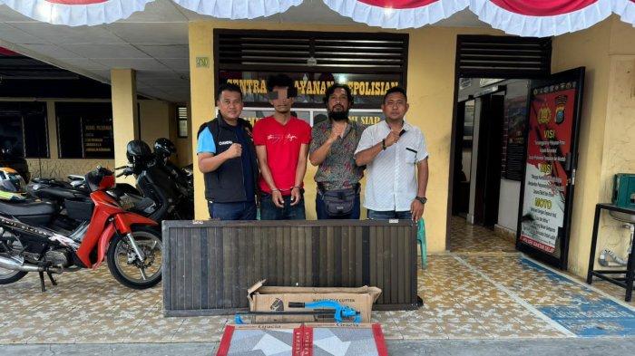 Maling yang Bikin Tekor Masjid Nurul Hikmah Siantar Selatan Akhirnya Ditangkap