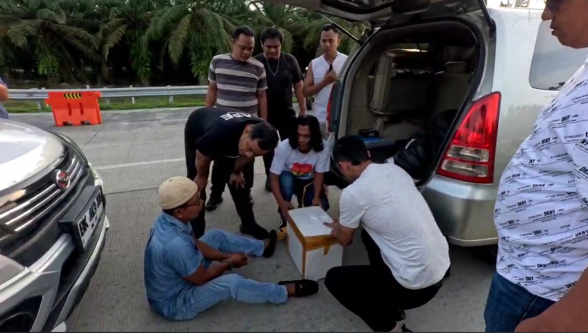 Warga Medan Polonia Diciduk di Gerbang Tol Kisaran Bawa 10 Kg Sabu
