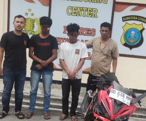 Dua Maling Motor di Humbahas Diringkus Setelah Wajahnya Terekam CCTV