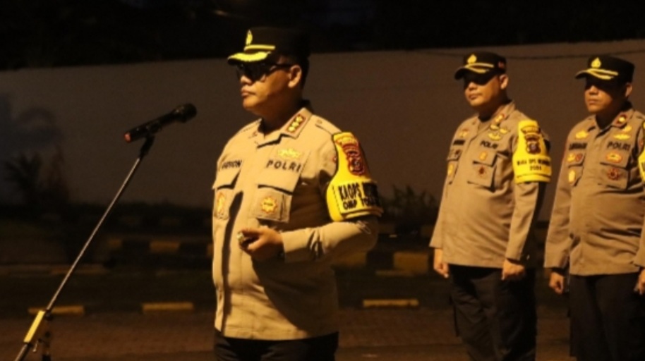 Antisipasi 3C dan Tawuran, Kapolrestabes Medan Pimpin Patroli Skala Besar