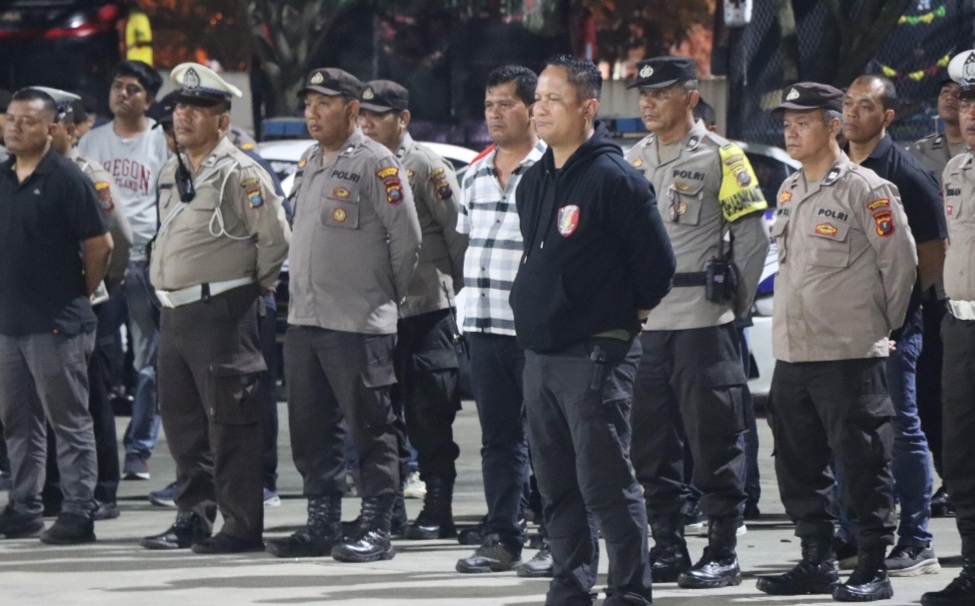 Kapolrestabes Medan Pimpin Apel : Beri Keyakinan Tidak Ada Ketakutan Bagi Masyarakat