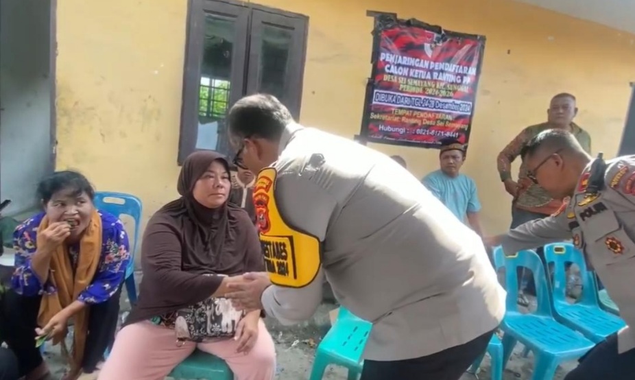 Kapolrestabes Medan Kunjungi Rumah Keluarga Almarhum Budianto : Jamin Proses Hukum Seadil-adilnya