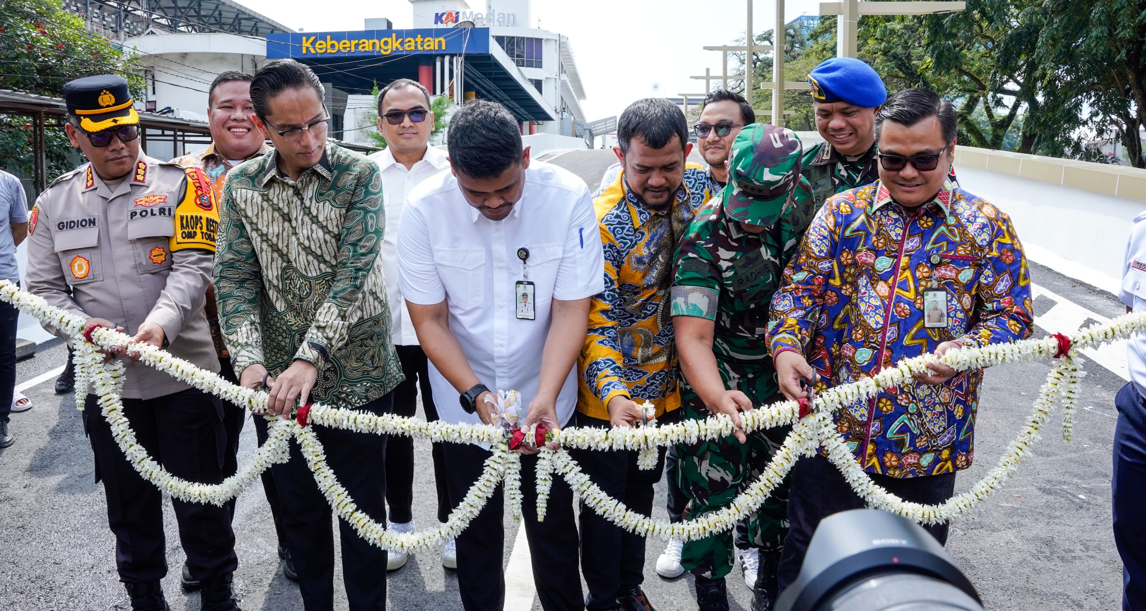 Jelang Akhir Masa Jabatan, Walikota Medan Resmikan Empat Proyek 