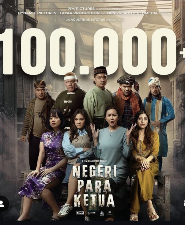 Jumlah Penonton Film Negeri Para Ketua Mencapai 104 Ribu Orang