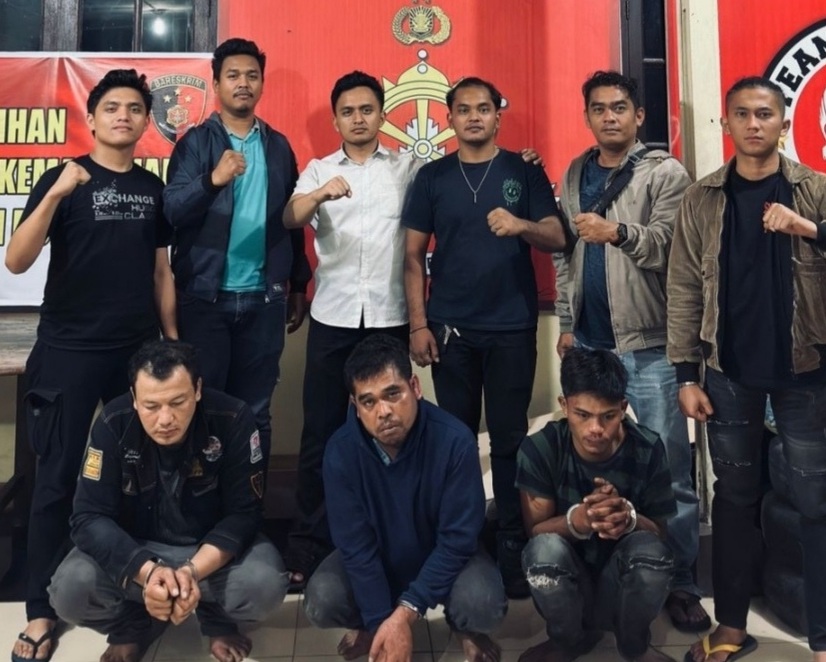 Komplotan Maling di Kabupaten Dairi Ditangkap Usai Bobol Toko HP dan Pupuk