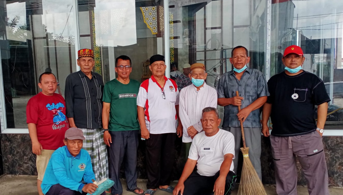 BKM Masjid Al Muhtadin Gotong Royong Menyambut Ramadhan 1446 H