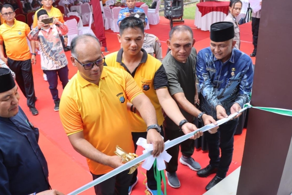 Kapolrestabes Medan Resmikan Pembangunan Mushola Al Witri Tuntungan