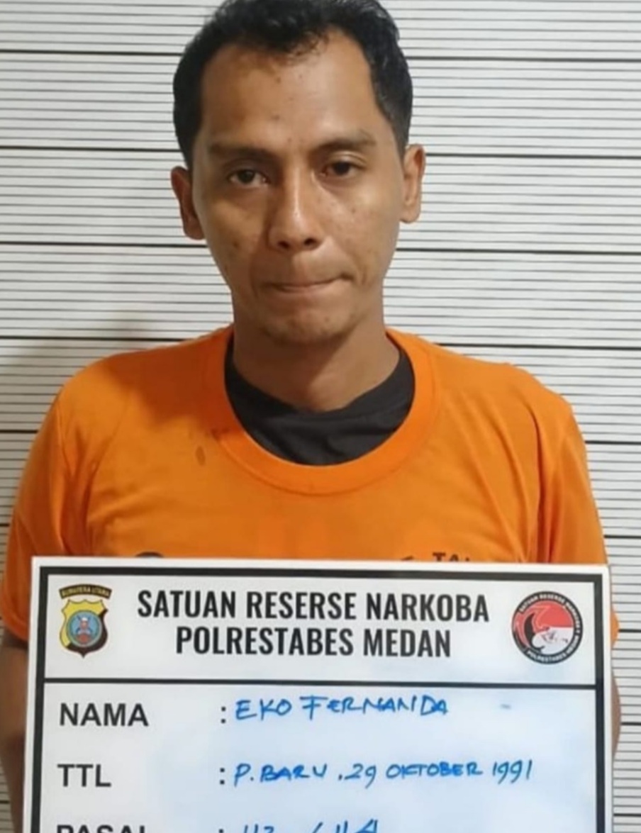 Sat Narkoba Polrestabes Medan Tangkap Pengedar Sabu Gang Mantri