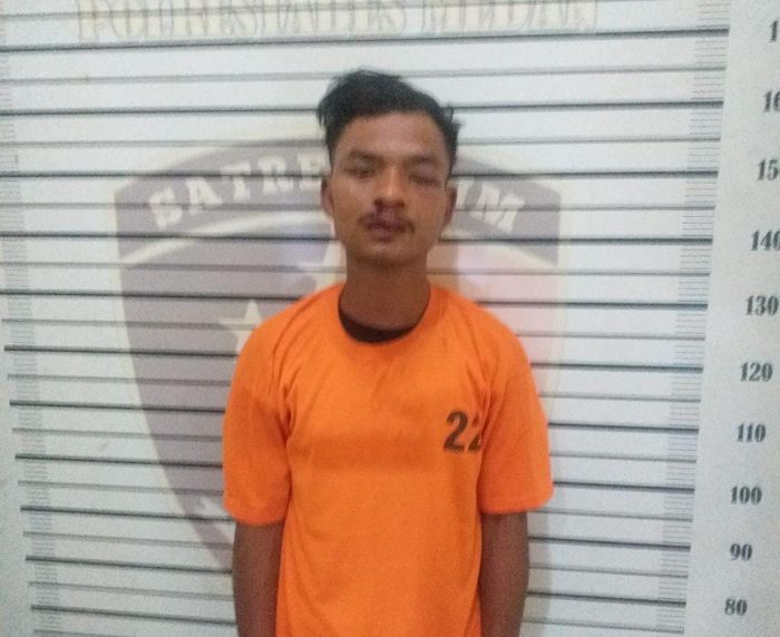 Maling Motor Digebuki Warga Usai Ditabrak oleh Korbannya