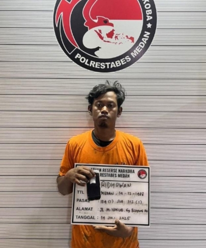 Polisi Sergap Agen Sabu : Baru 3 Minggu Jadi Pengedar