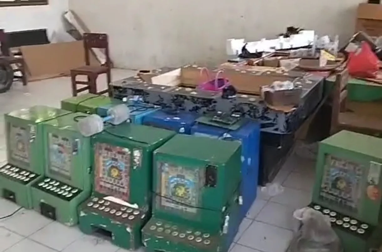 Gawat! Ruang Kelas SD Negeri di Bahorok Jadi Lokasi Penyimpanan Mesin Judi 