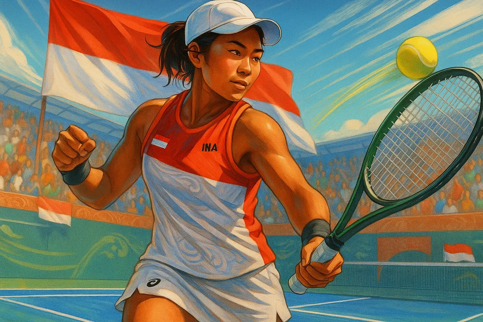 Profil dan Biodata Lengkap Janice Tjen, Atlet Tenis Indonesia Berprestasi