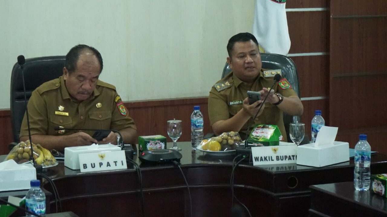 Bupati Asahan Ikut Rakor Pengendalian Inflasi 2025 