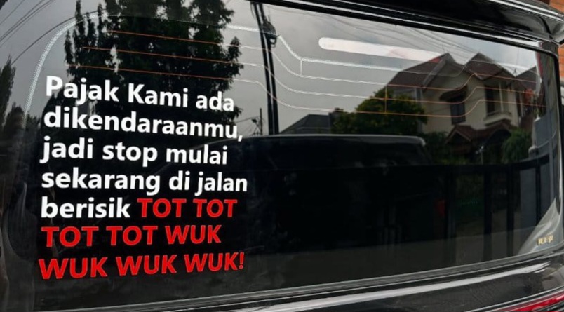 Viral ! Gerakan Protes Stop Tot Tot Wuk Wuk