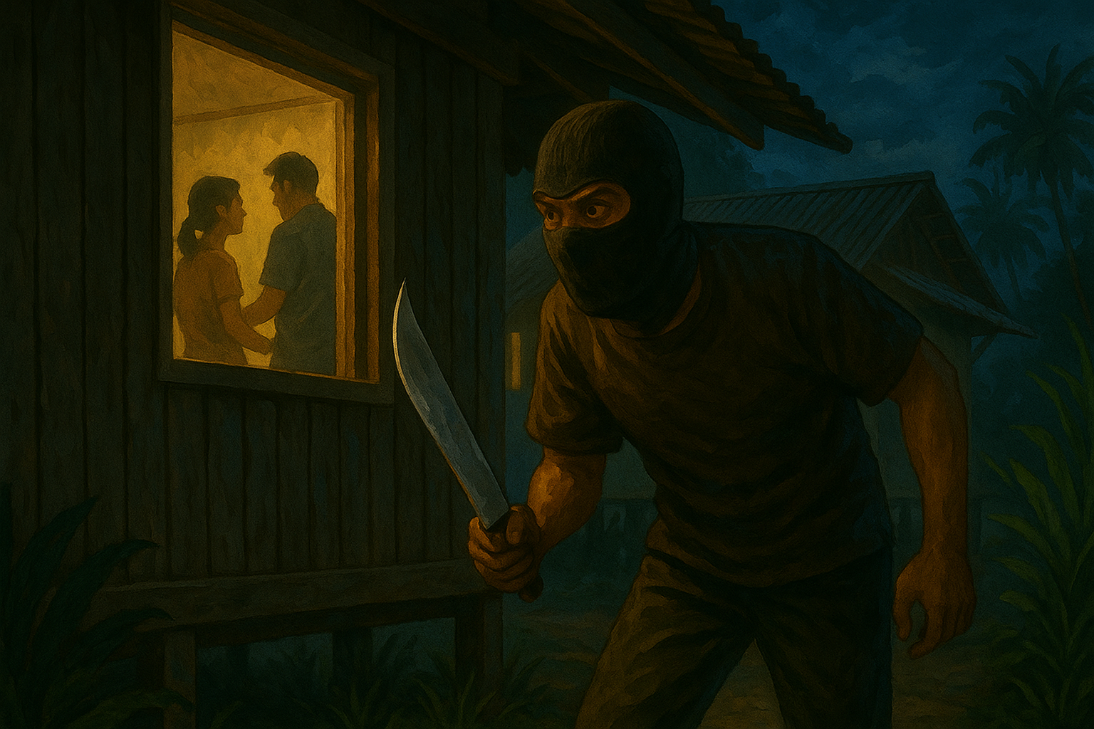 Pencuri Bersenjata Golok Bobol Rumah Warga di Desa Limalaras