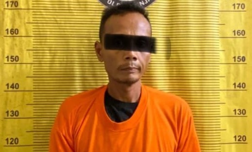 Pengedar Sabu yang Bikin Resah Warga di Desa Sei Limbat Ditangkap saat Masuk Rumah