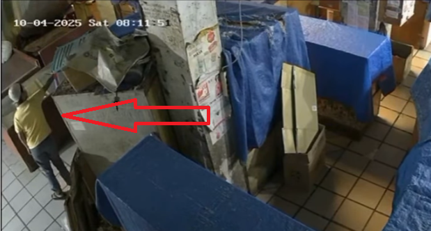 Toko Aksesoris dan Kosmetik di Pasar Petisah Diduga Sengaja Dibakar, Pelaku Terekam CCTV