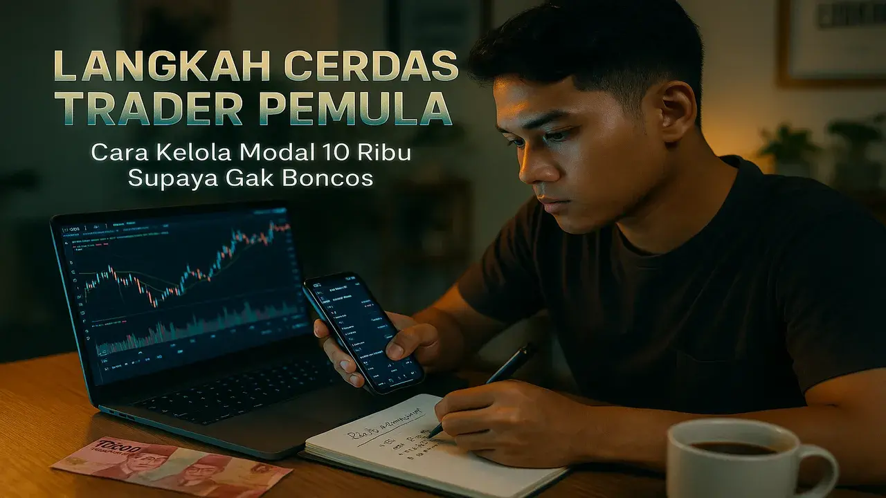 Langkah Cerdas Trader Pemula: Cara Kelola Modal 10 Ribu Supaya Gak Boncos