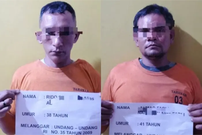 Dua Pengedar Sabu di Torgamba Dibekuk Polisi yang Menyamar