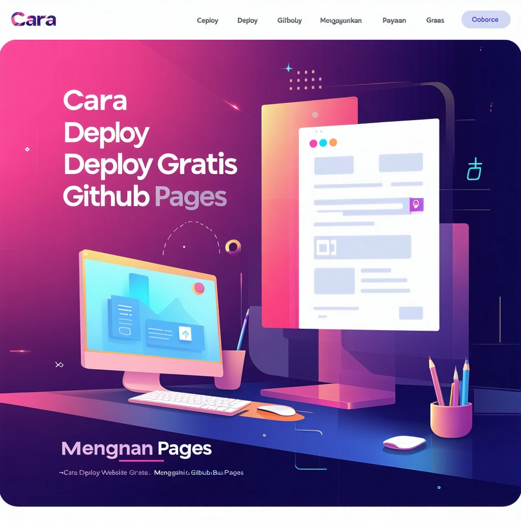 Cara Deploy Website Gratis Menggunakan Github Pages