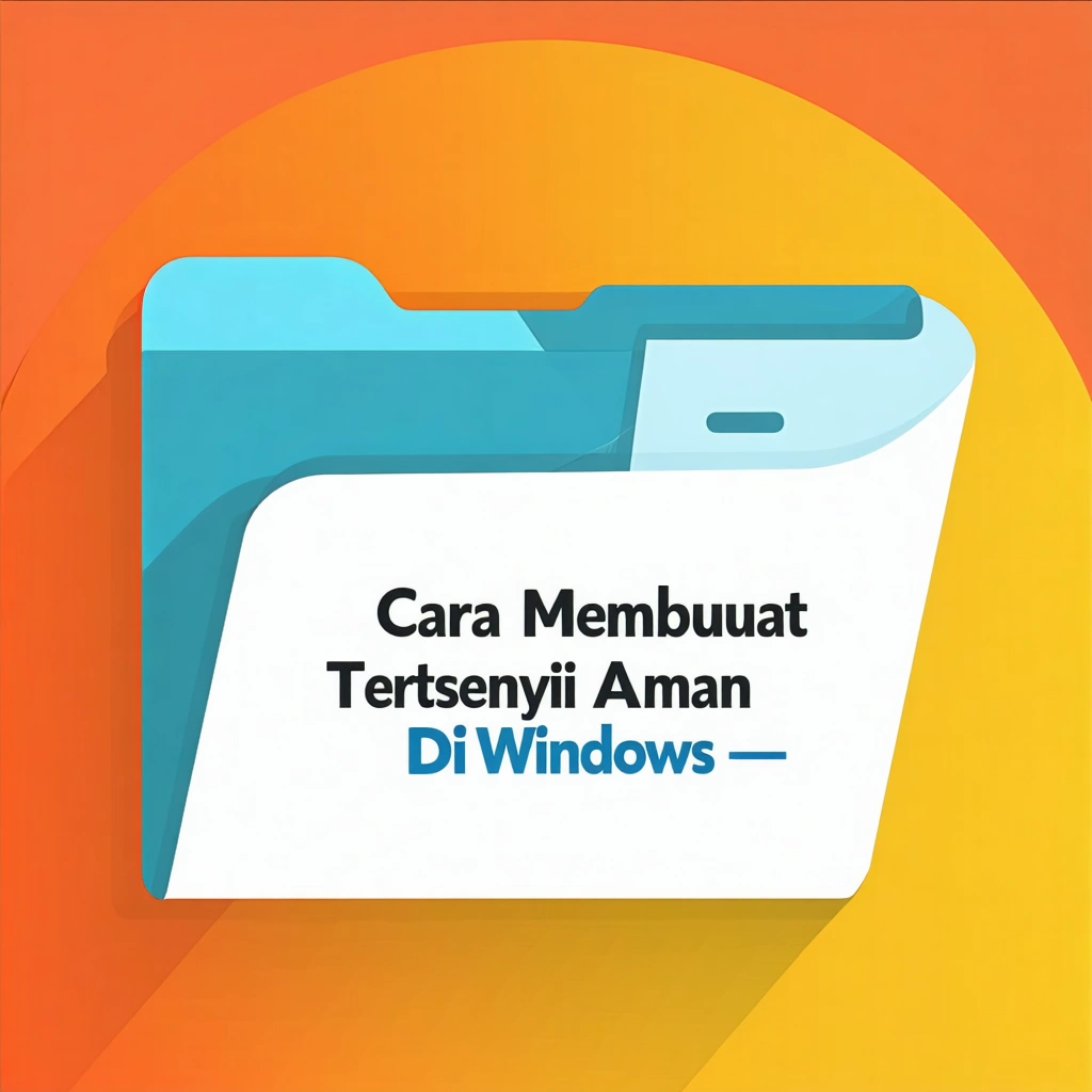 Cara Membuat Folder Tersembunyi Dengan Aman Di Windows