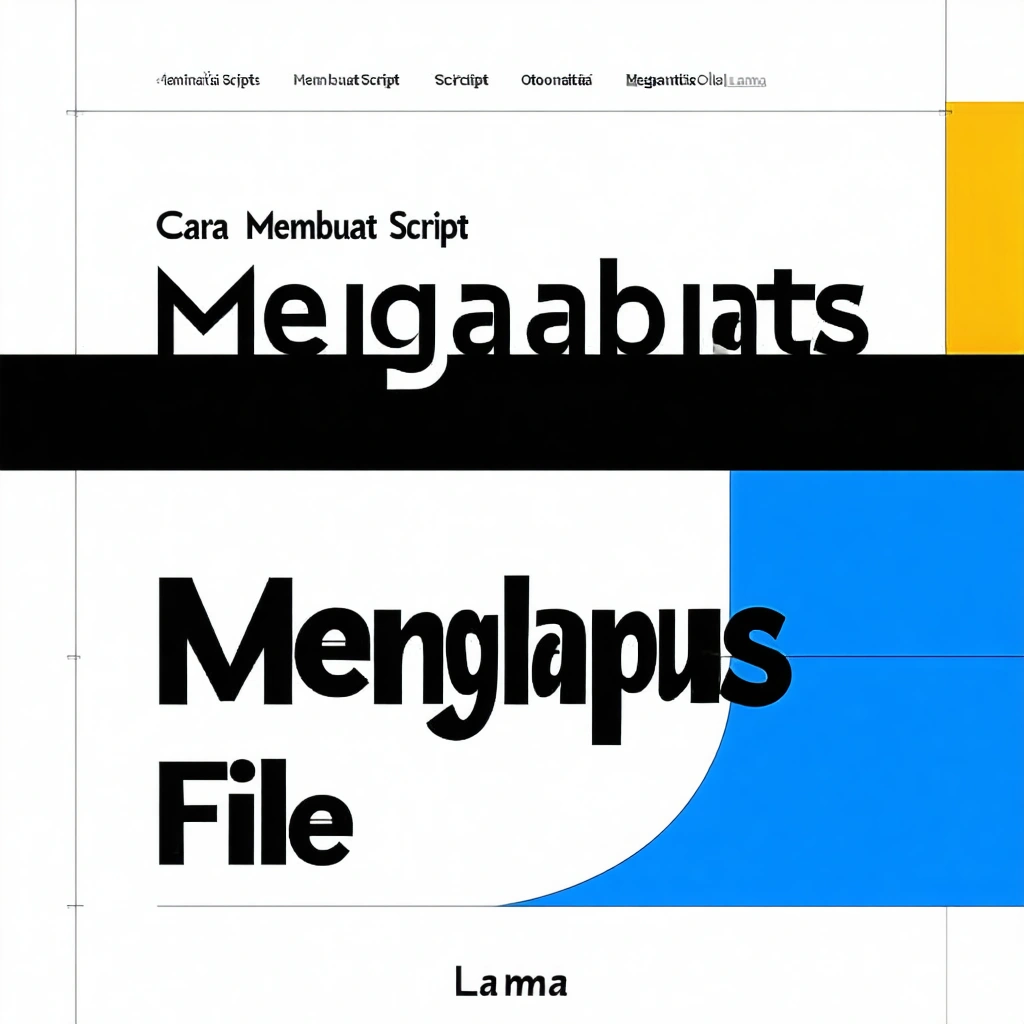 Cara Membuat Script Otomatis Menghapus File Lama