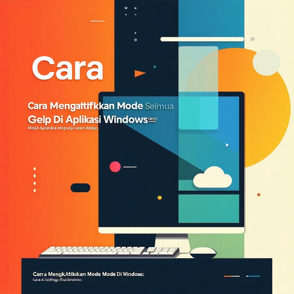 Cara Mengaktifkan Mode Gelap Di Semua Aplikasi Windows