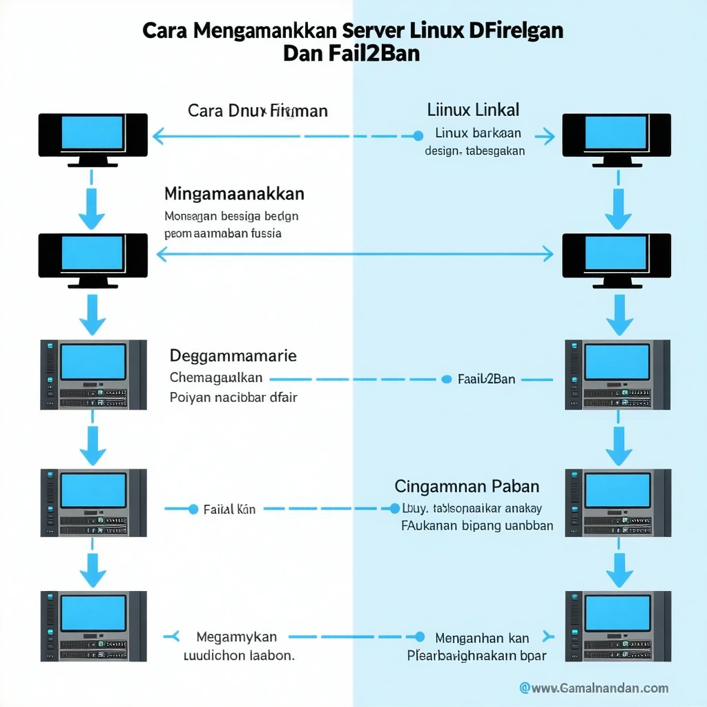 Cara Mengamankan Server Linux Dengan Firewall Dan Fail2Ban