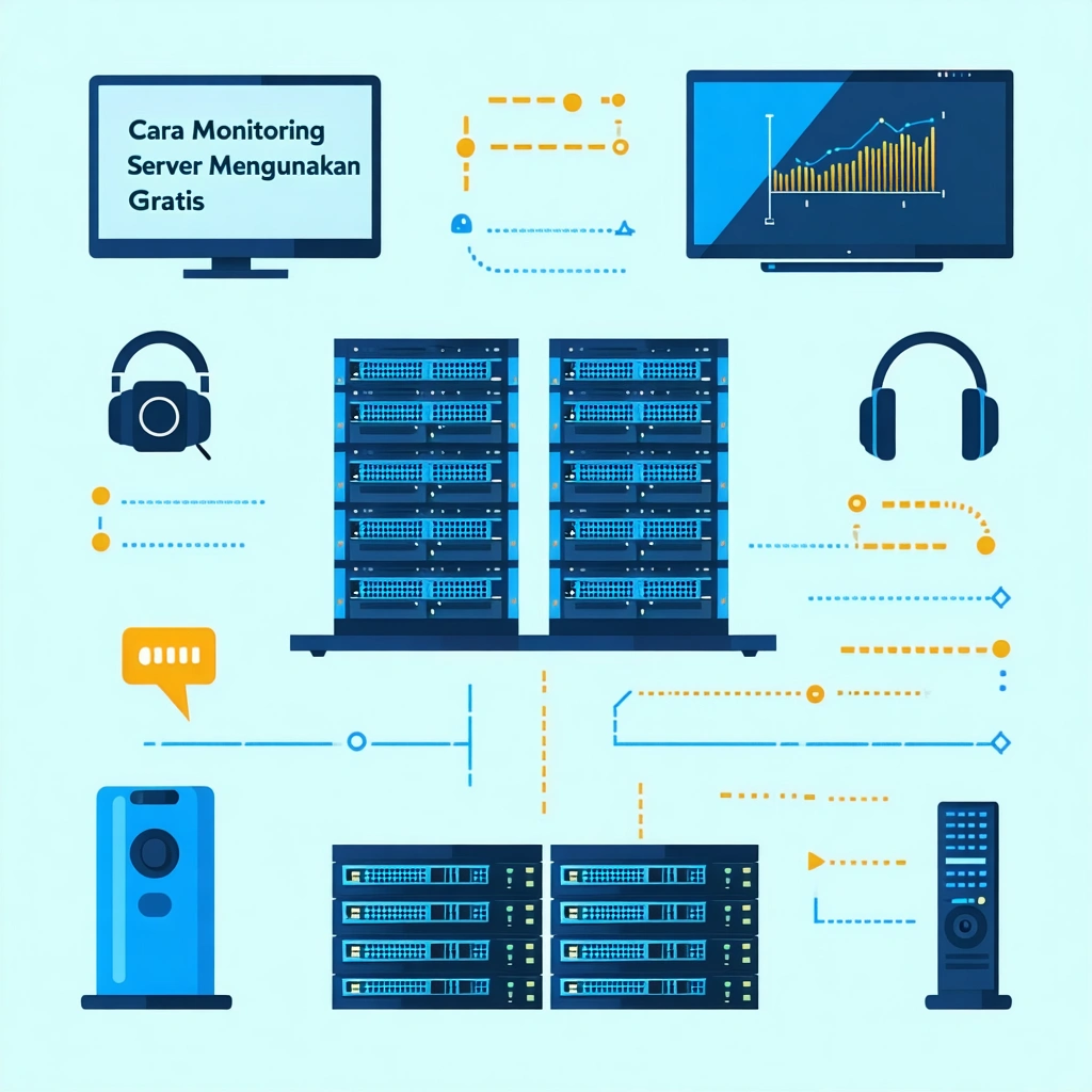 Cara Monitoring Server Menggunakan Tools Gratis
