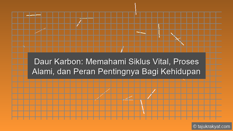 Daur Karbon: Memahami Siklus Vital, Proses Alami, dan Peran Pentingnya Bagi Kehidupan