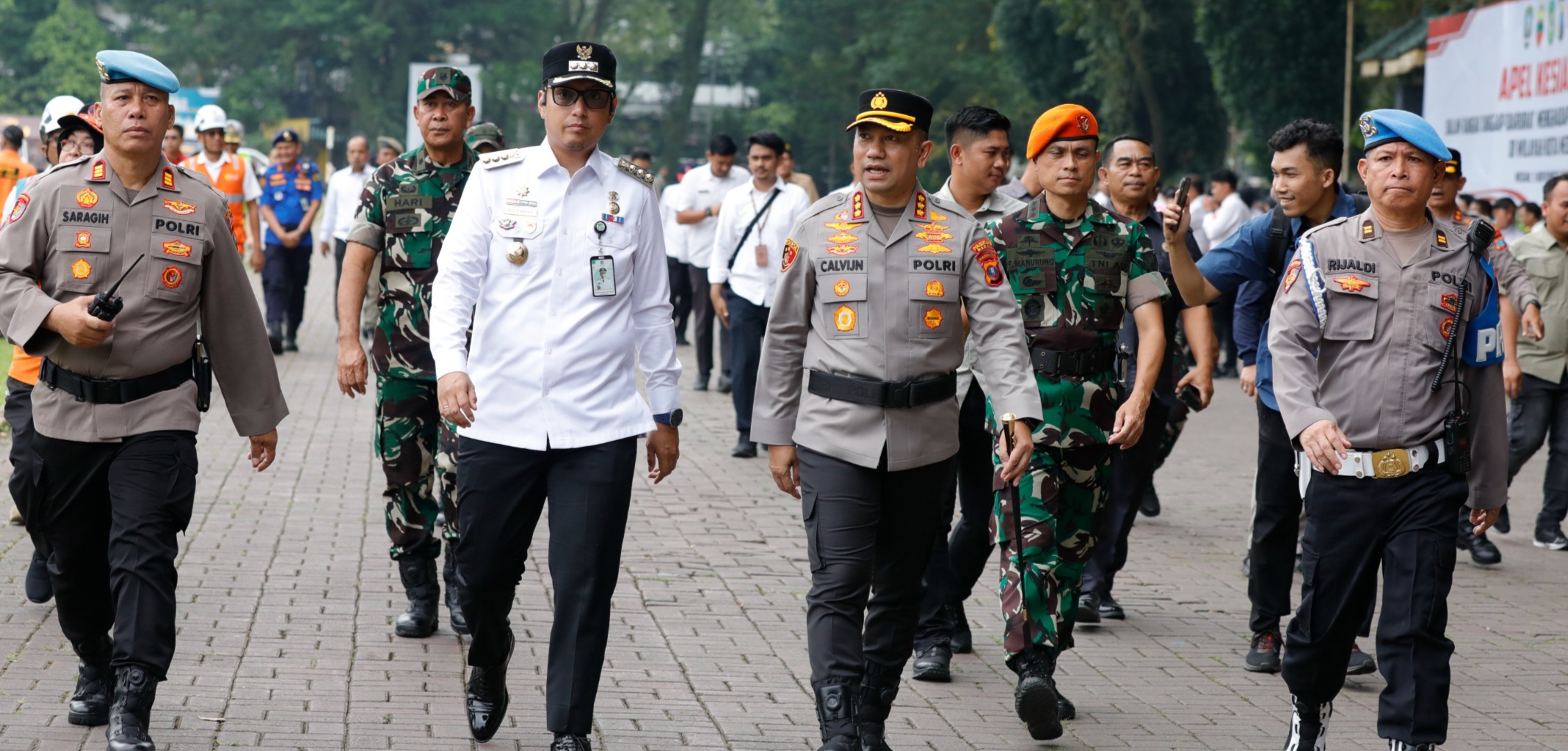 Kombes Pol Calvijn Pimpin Apel Kesiapan Tanggap Darurat Bencana Hidrometeorologi 2025