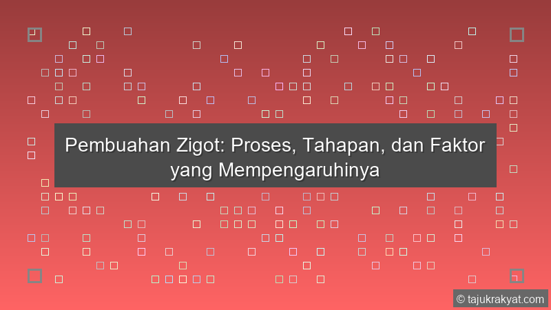 Pembuahan Zigot: Proses, Tahapan, dan Faktor yang Mempengaruhinya