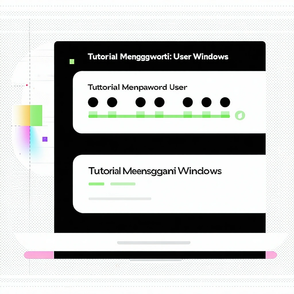 Tutorial Mengganti Password User Windows