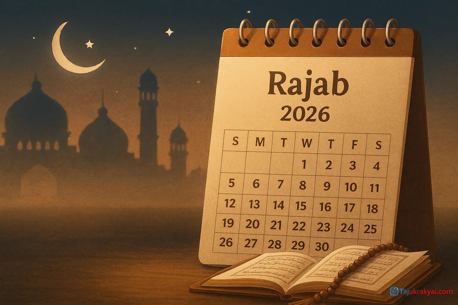 Puasa Rajab 2026 Jatuh Kapan? Lengkap Dengan Niat & Cara Gabung Qadha Ramadhan