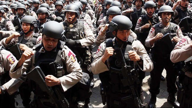 Pecatan Brimob Polda Aceh Gabung Tentara Bayaran Rusia : Gaji Rp 42 Juta/Bulan