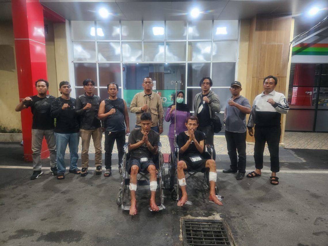 Polsek Sunggal Tembak Kaki 2 dari 4 Komplotan Spesialis Maling Motor di Masjid 