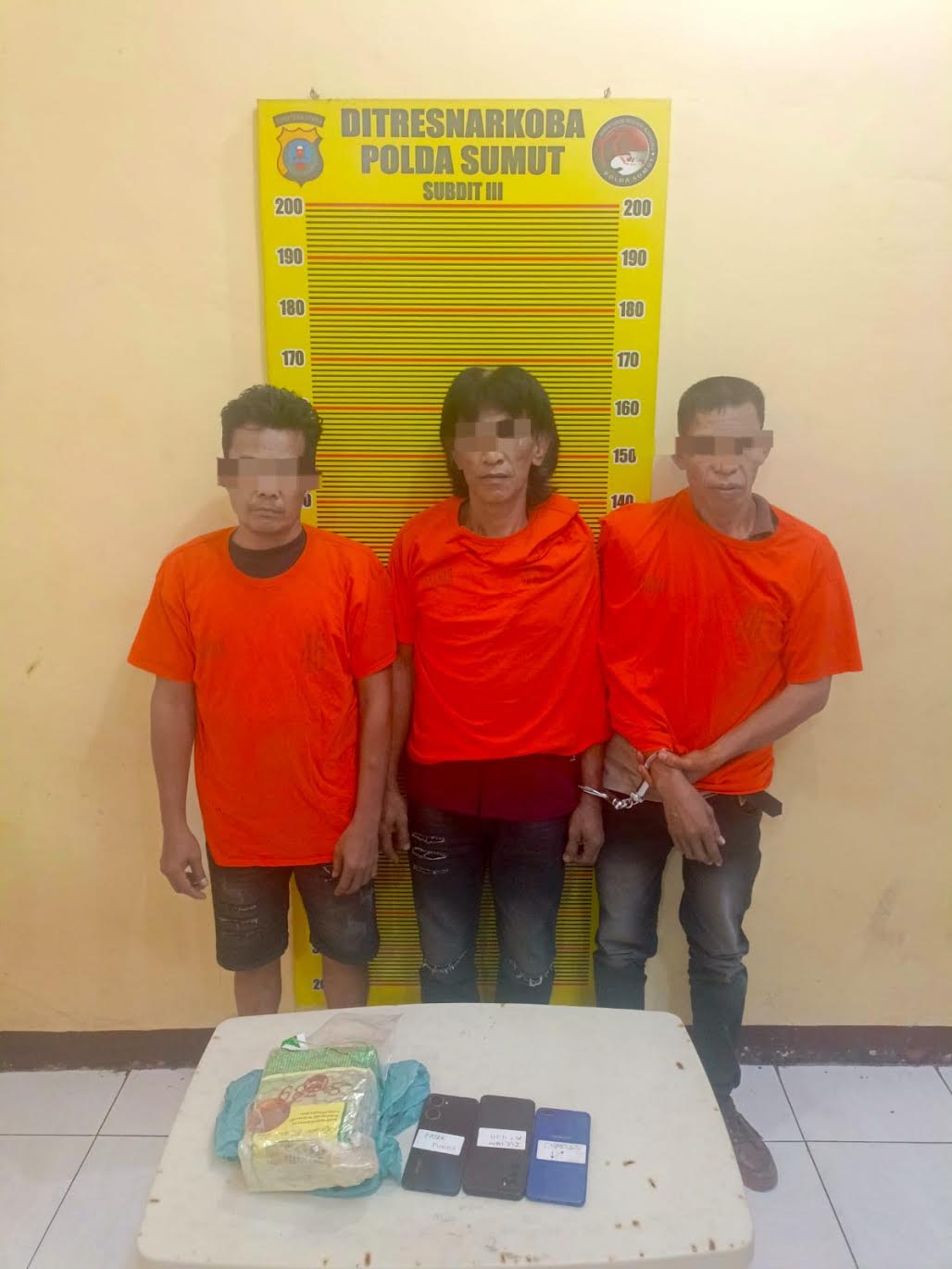 3 Sindikat Narkoba 'Masuk Perangkap, Polisi Sita Barbuk 1 Kg Sabu
