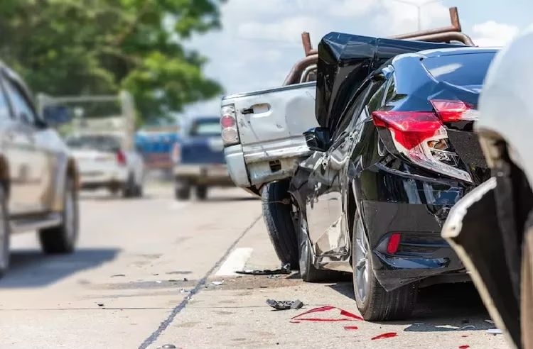 Tabrakan Beruntun Depan Wisma Benteng, Tiga Pengendara Sepakat Damai