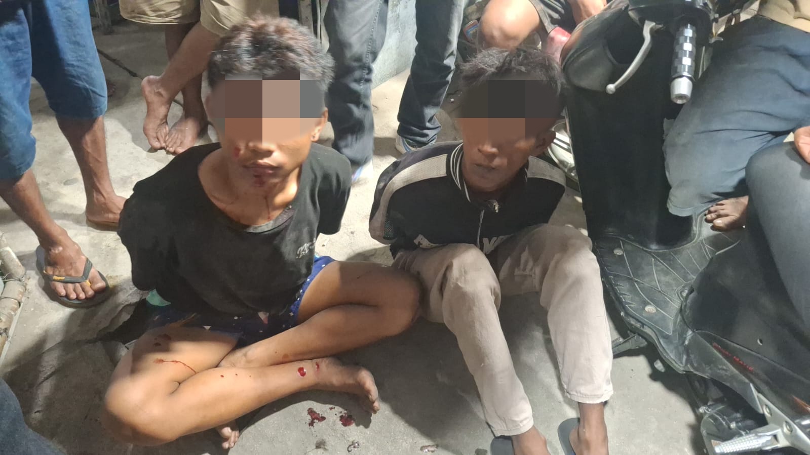 Dua Anggota Geng Motor Sena yang Ditinggal Temannya Ditangkap Polisi