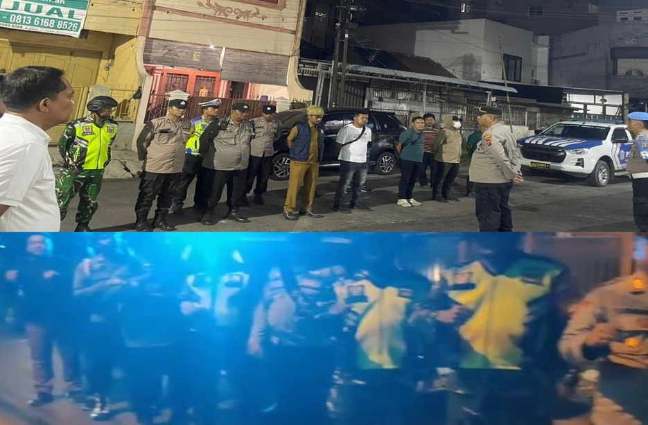 Di Wilkum Medan Area, Tim Gabungan 3 Pilar Patroli Antisipasi Tawuran, Begal dan Geng Motor