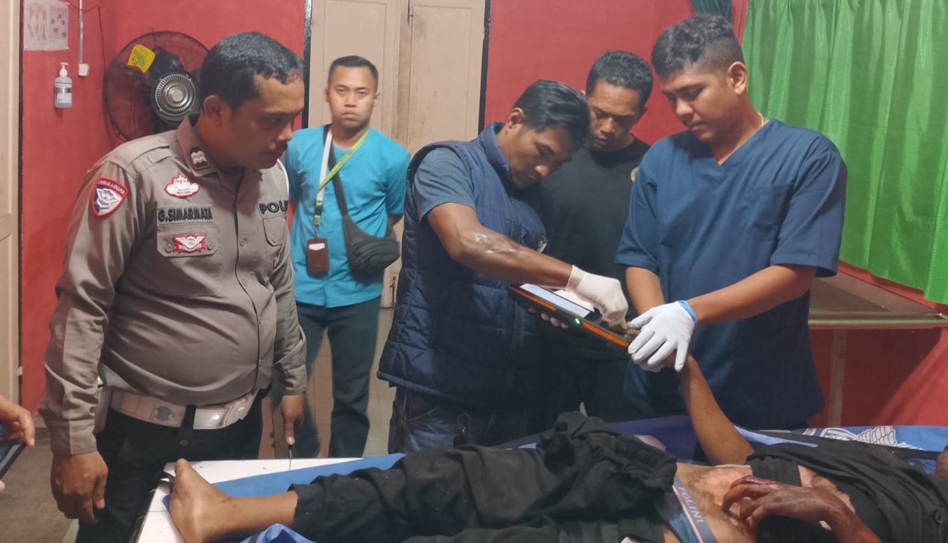 Kecelakaan Maut, Pengendara Betor Tewas Ditabrak Bus ALS, Penumpang Luka 