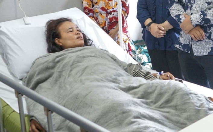 Pedagang Pecal Dibacok Begal, Tas Berisi Uang Raib