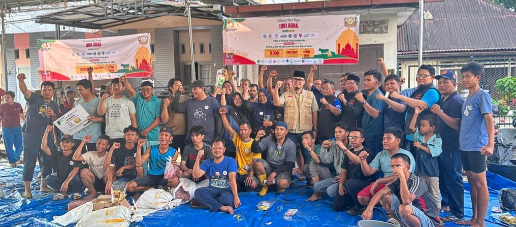 Kolaborasi Gen Z dan IDCA Medan Sukseskan Momen Kurban Idul Adha 1447 H : Sembelih 114 Hewan Kurban