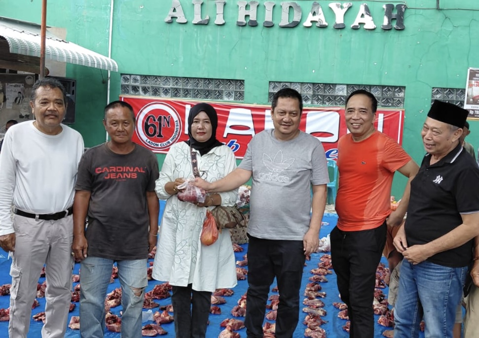 Keluarga Besar Ladon Sembelih 8 Hewan Kurban di Momen Idul Adha 1447 H