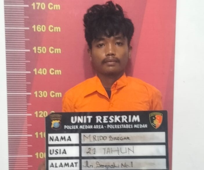 Rampas Motor dan Ancam Lukai Korban, Begal Sadis Diringkus Polsek Medan Area