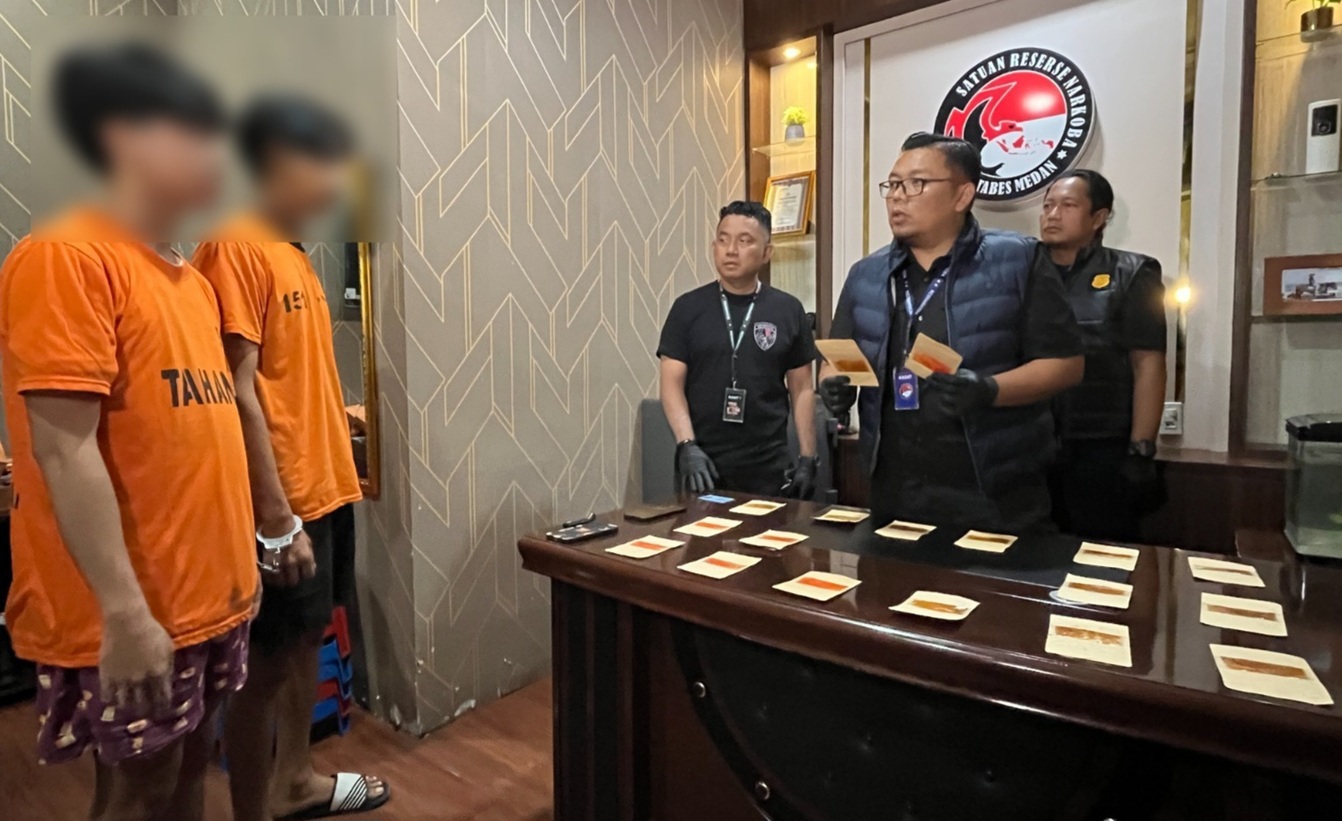 Satres Narkoba Polrestabes Medan Ungkap Peredaran Happy Water Di SPA : Pengedar dan Pemasok Goll
