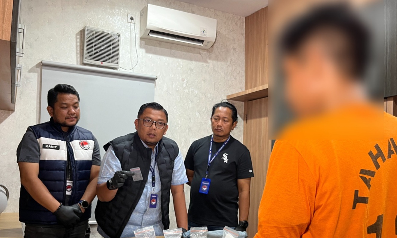 Residivis Spesialis Pemasok Narkoba Jalan Katamso dan Mangkubumi Diborgol : BB 328 Gram Sabu, Timbangan dan Uang