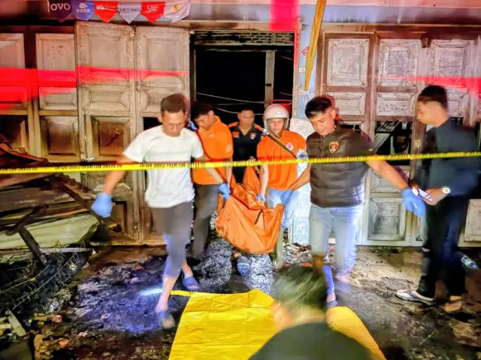 Cekok dan Ancam Bakar Istri, Pria Paruh Baya Tewas Terpanggang